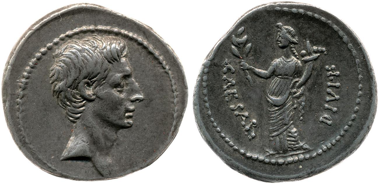 аверс RIC I (second edition) Augustus 252