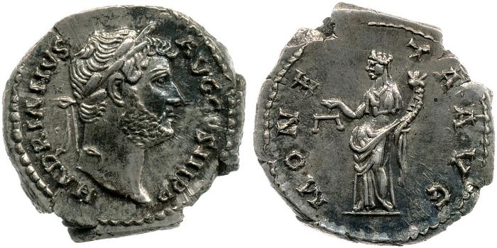 reverse RIC II, Part 3 (second edition) Hadrian 2223