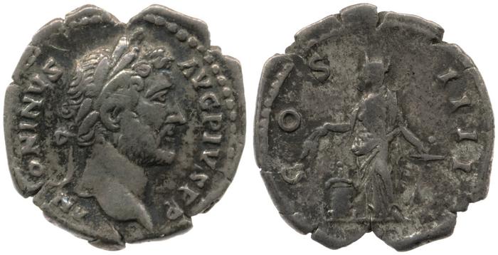 реверс RIC III Antoninus Pius 128