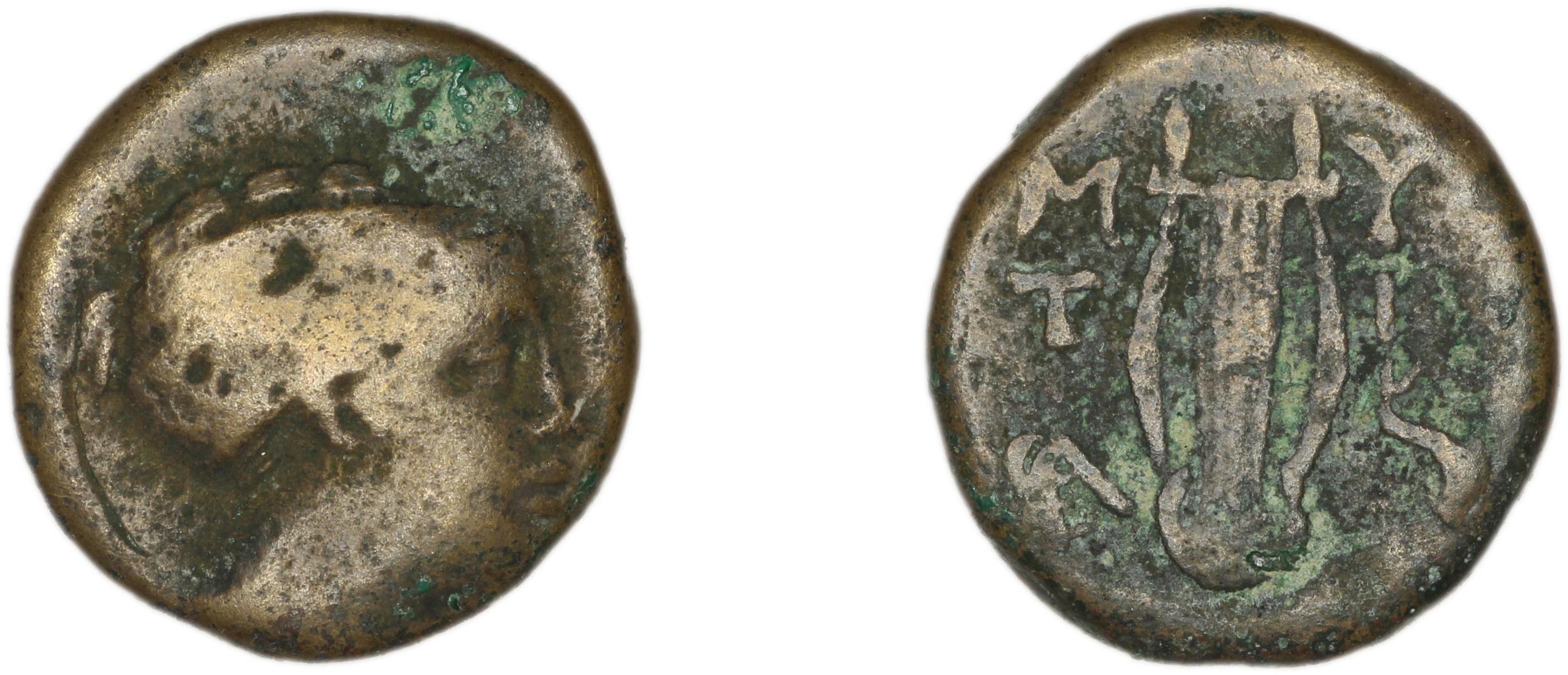 Mytilene Babelon 1910 2252, аверс, bm
