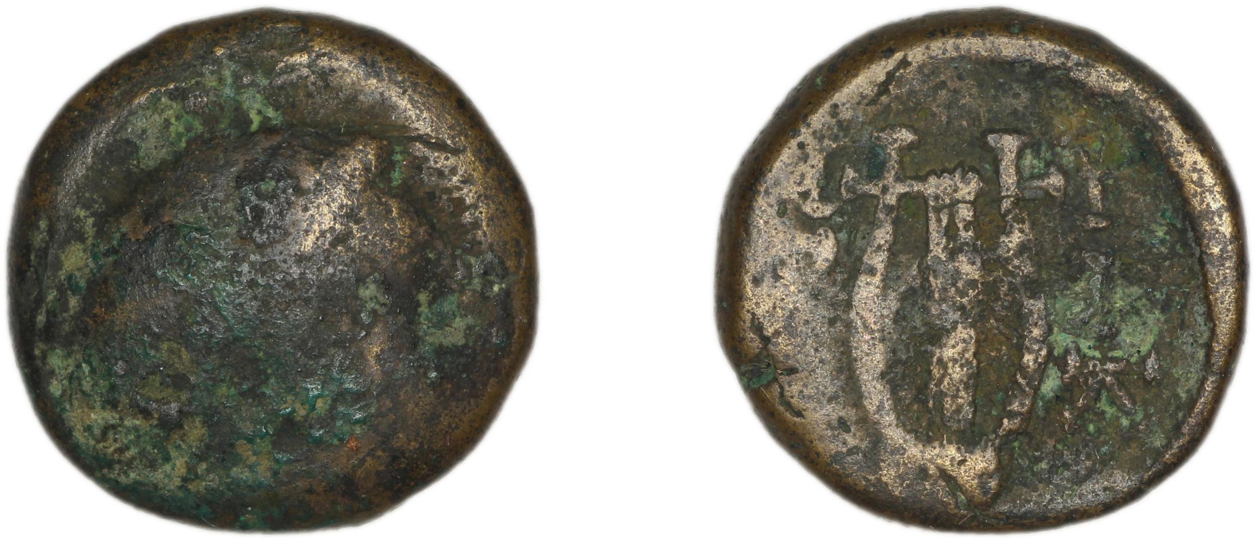 Mytilene Babelon 1910 2252, аверс, bm