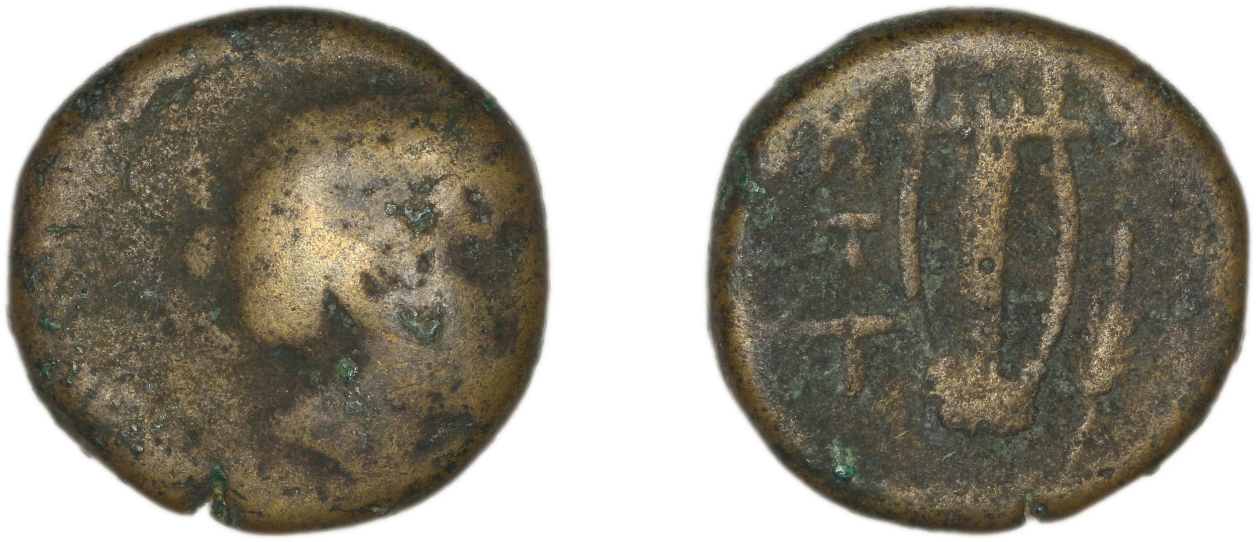 Mytilene Babelon 1910 2252, аверс, bm
