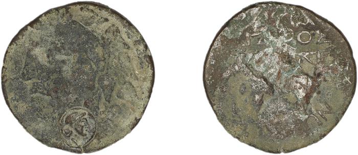 Cnidus Nordbø 1972 Series 27, реверс, Британский музей