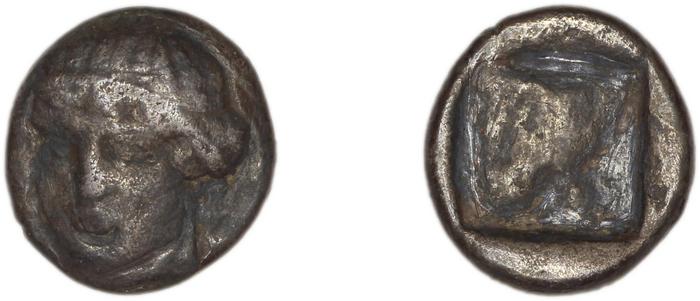Mytilene Babelon 1910 2232, реверс, bm
