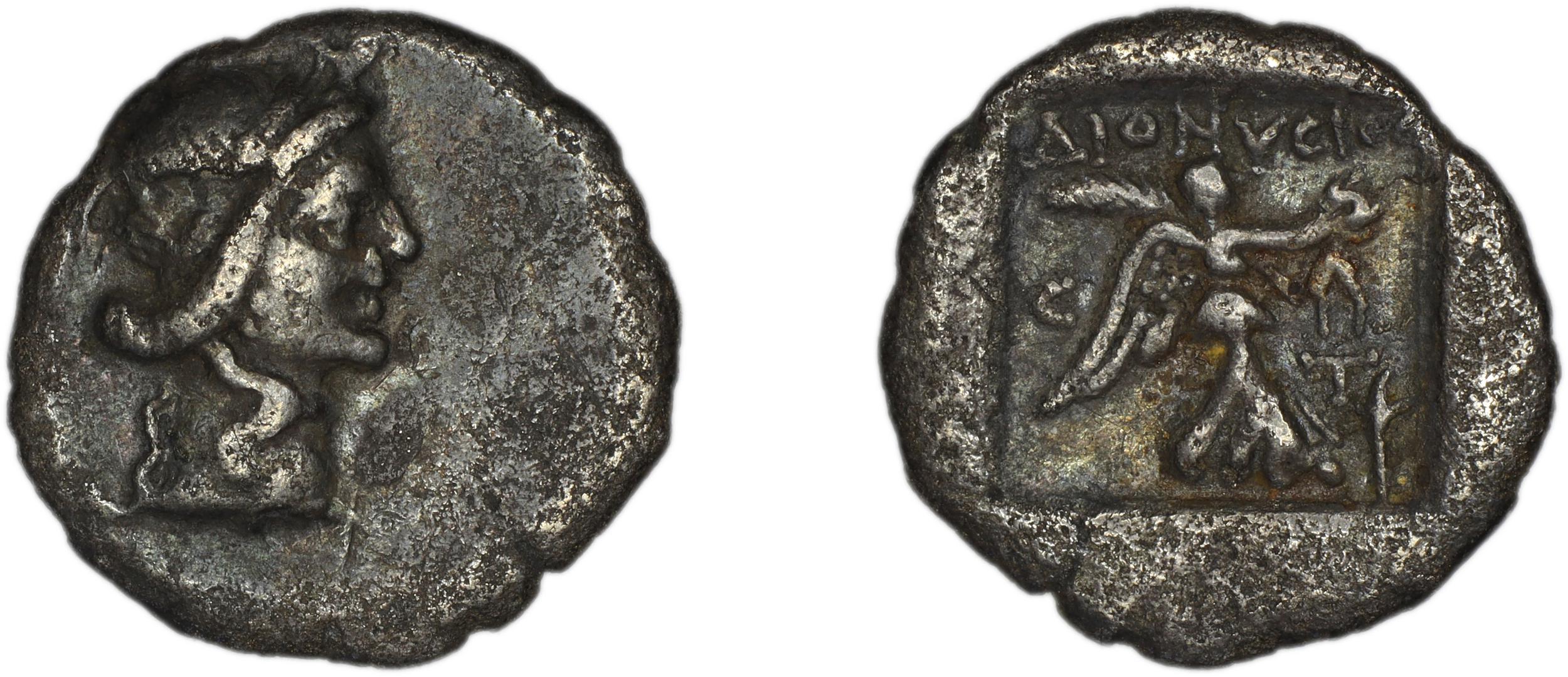Stratoniceia Meadows 2002 Group 3 drachm, аверс, bm