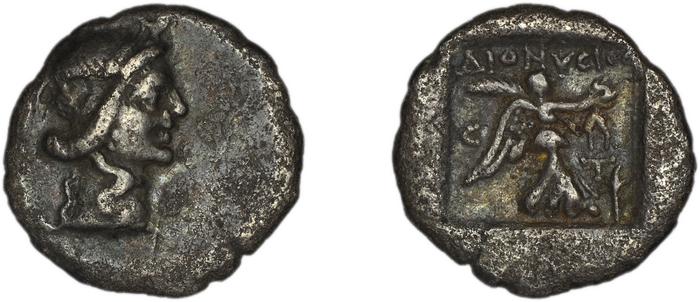 Stratoniceia Meadows 2002 Group 3 drachm, реверс, bm