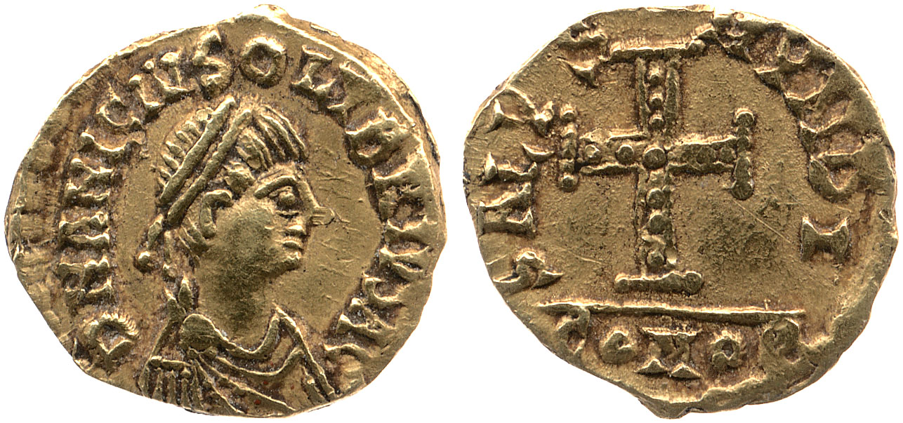 obverse RIC X Olybrius 3003