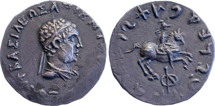 аверс Bactrian and Indo-Greek Coinage Philoxenus 3.3