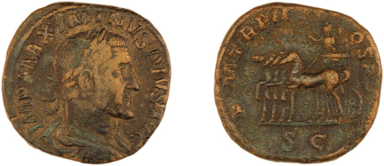 RIC IV Maximinus Thrax 27, аверс, bm