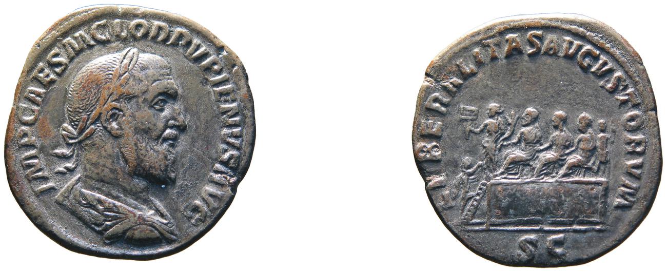 аверс RIC IV Pupienus 13