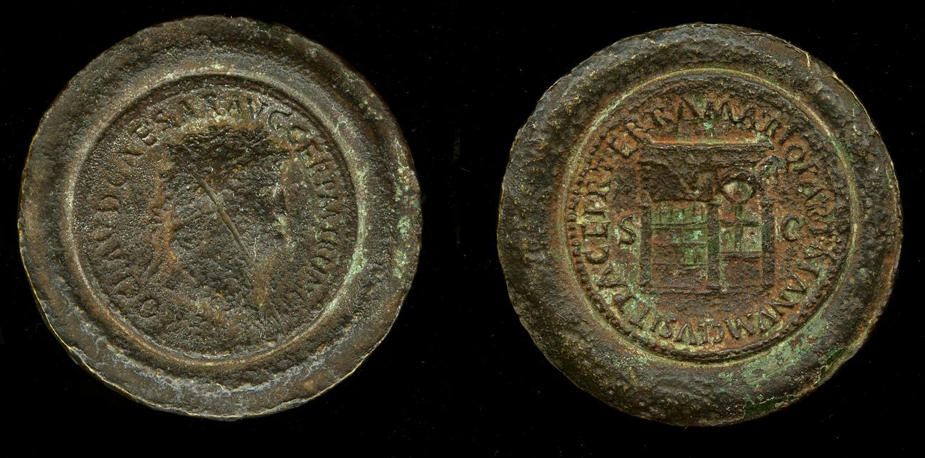 RIC I (second edition) Nero 264, аверс, bm