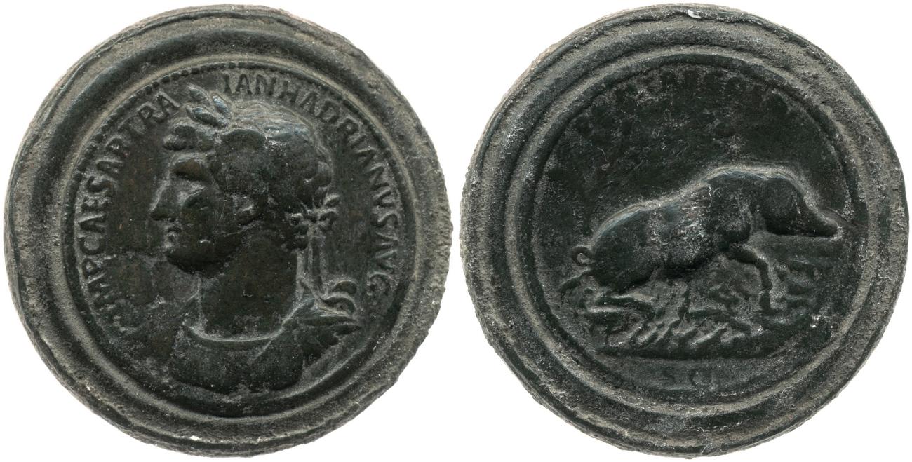 аверс RIC II, Part 3 (second edition) Hadrian 2815