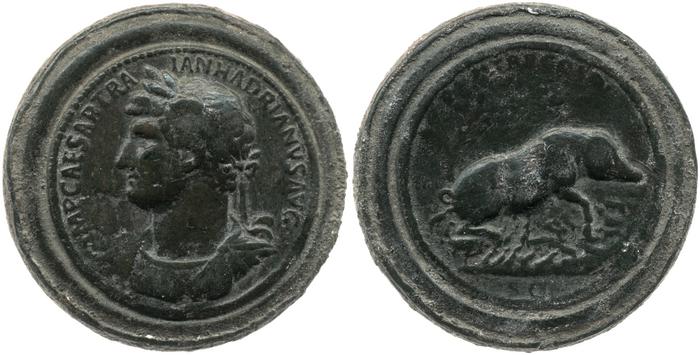 реверс RIC II, Part 3 (second edition) Hadrian 2815
