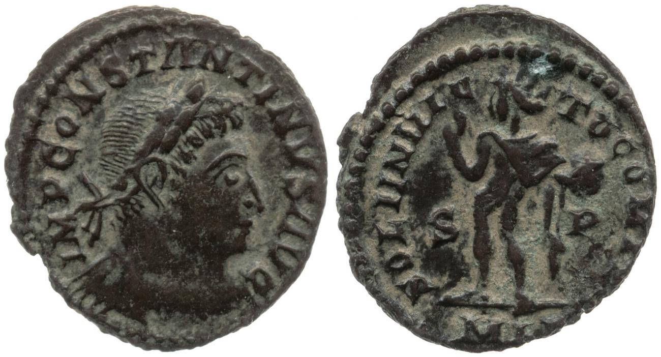 RIC VII Londinium 53, аверс, Британский музей