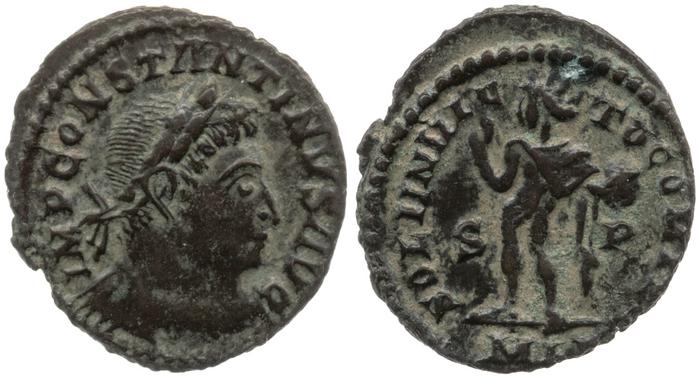 RIC VII Londinium 53, реверс, Британский музей