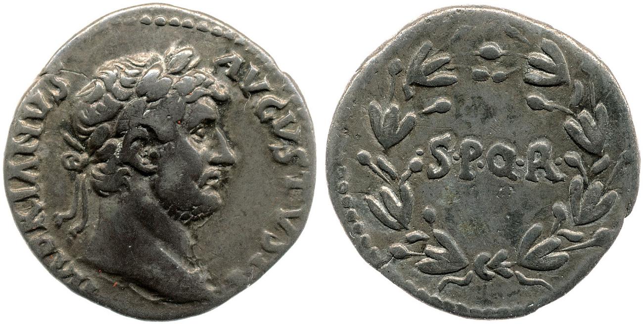 аверс RIC II, Part 3 (second edition) Hadrian 3152