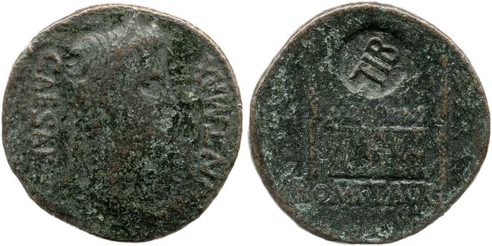 RIC I (second edition) Augustus 230, реверс, bm