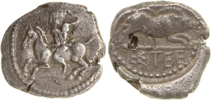 Aspendus Babelon 1910 1548-51, реверс, bm