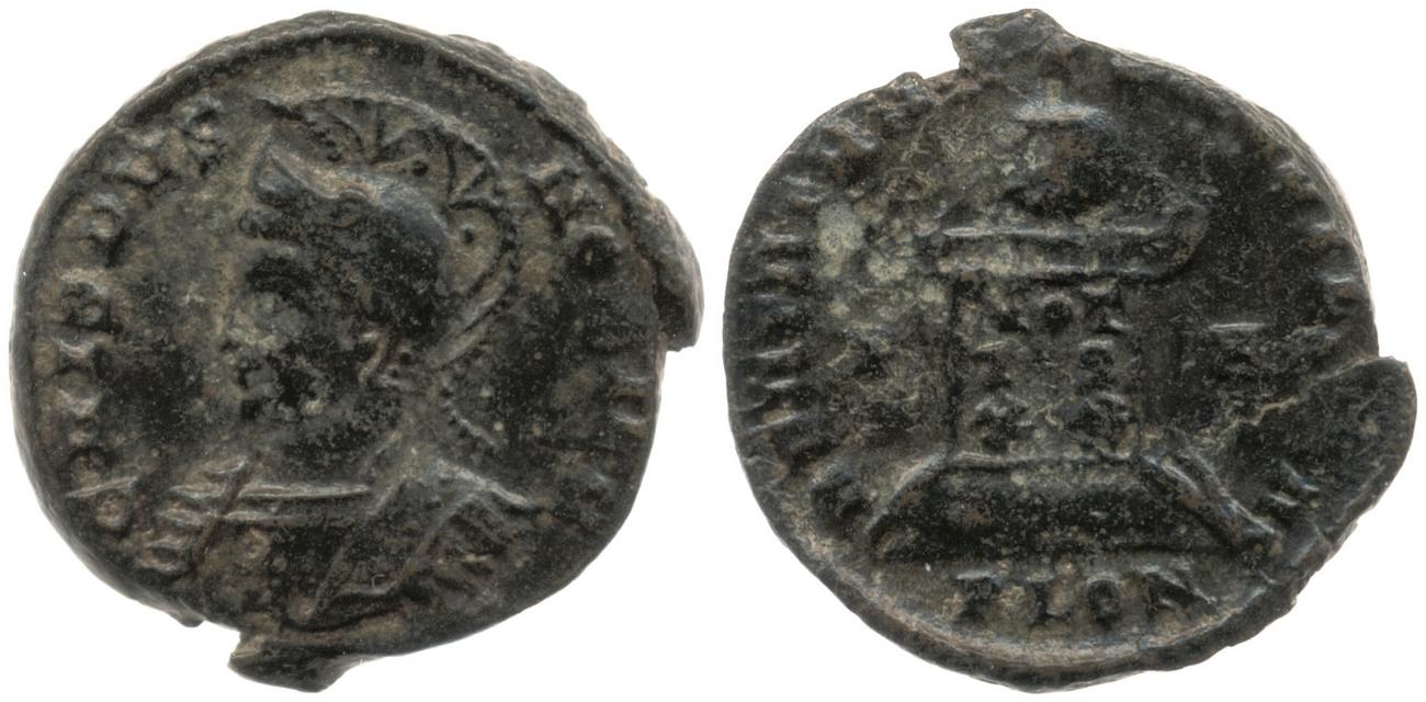 RIC VII Londinium 211, аверс, Британский музей