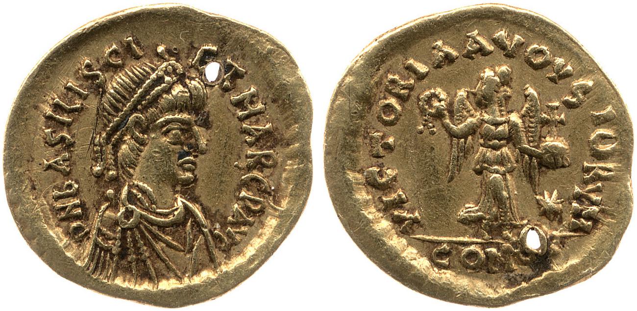 аверс RIC X Basiliscus and Marcus 1030