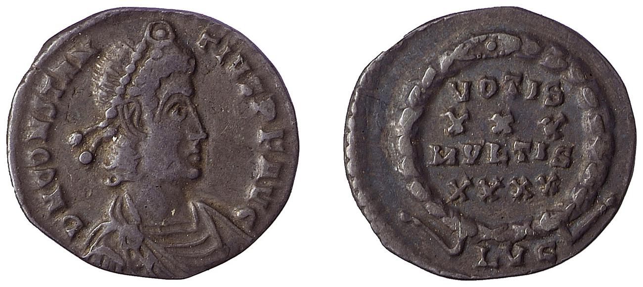RIC VIII Lugdunum 216, аверс, bm