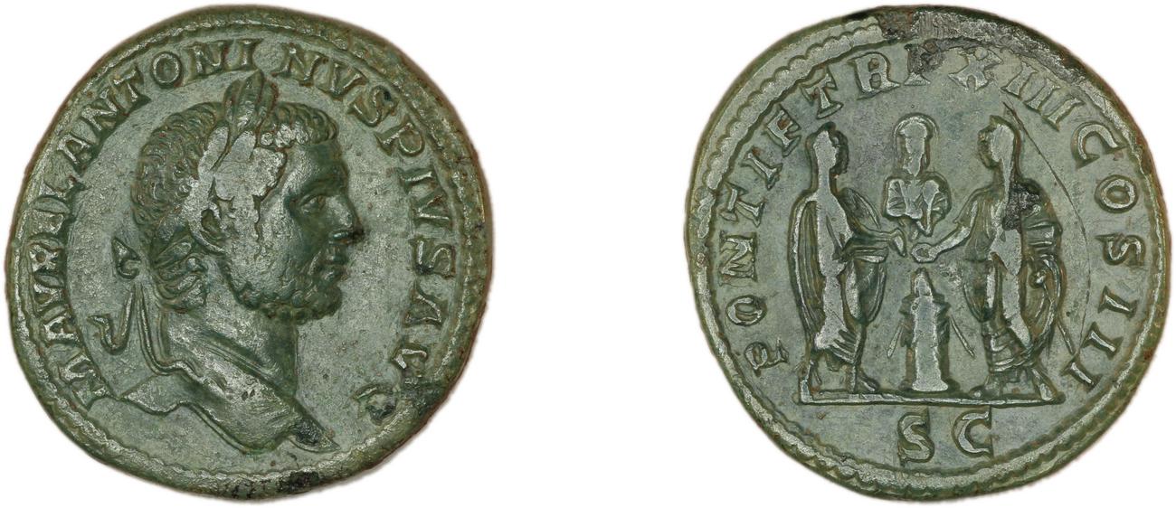 obverse RIC IV Caracalla 452A
