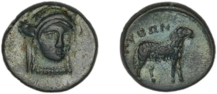 Clazomenae Dengate 1967 IIIU, реверс, bm