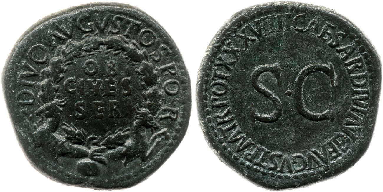 аверс RIC I (second edition) Tiberius 63