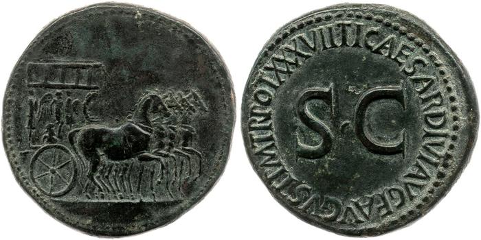 реверс RIC I (second edition) Tiberius 60