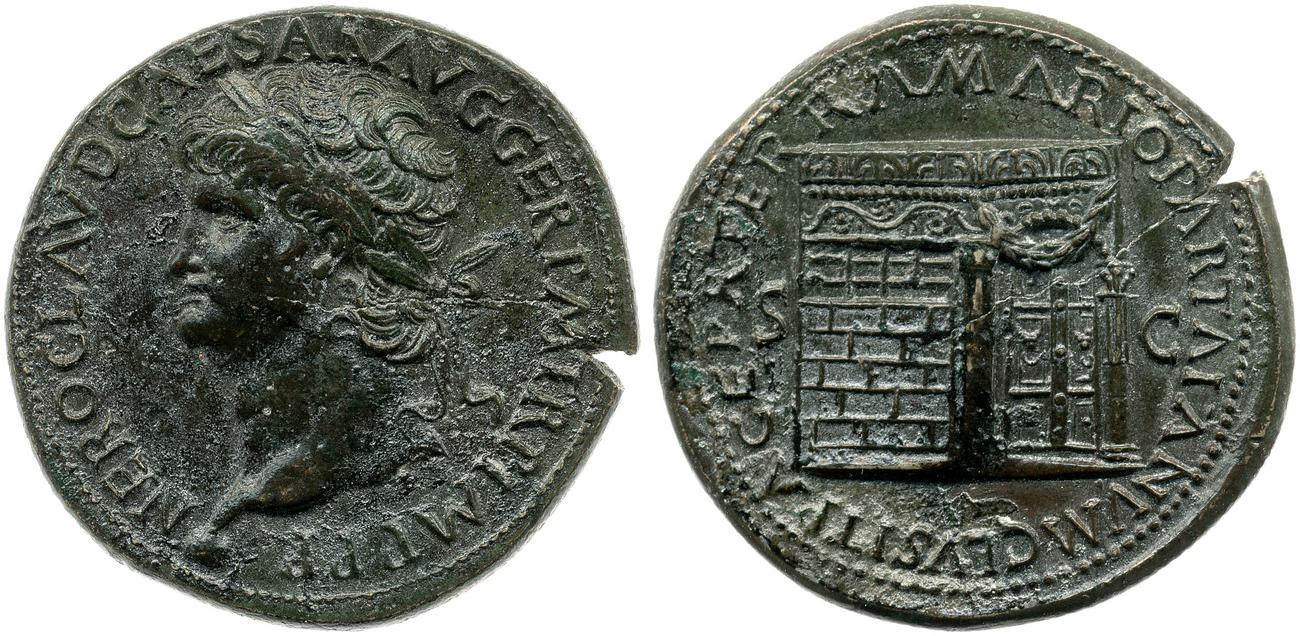 obverse RIC I (second edition) Nero 439
