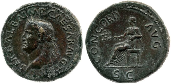реверс RIC I (second edition) Galba 381
