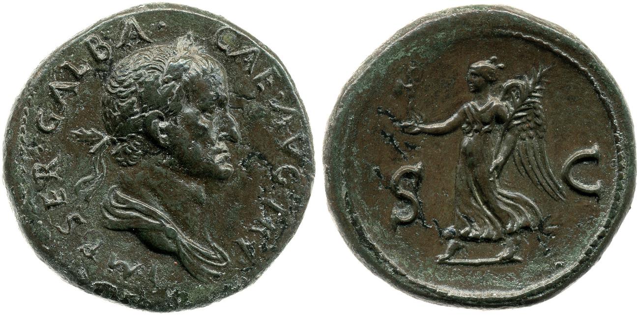 аверс RIC I (second edition) Galba 350