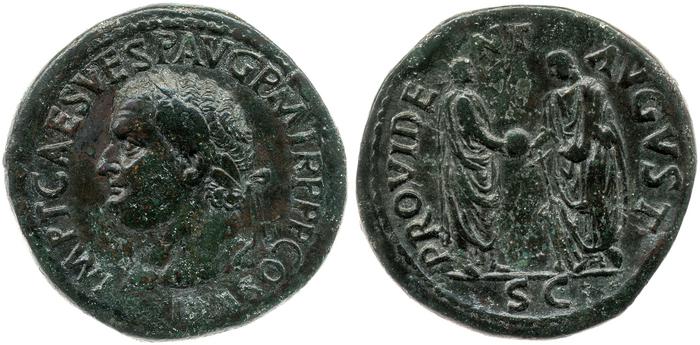 RIC II, Part 1 (second edition) Titus 162, реверс, Британский музей