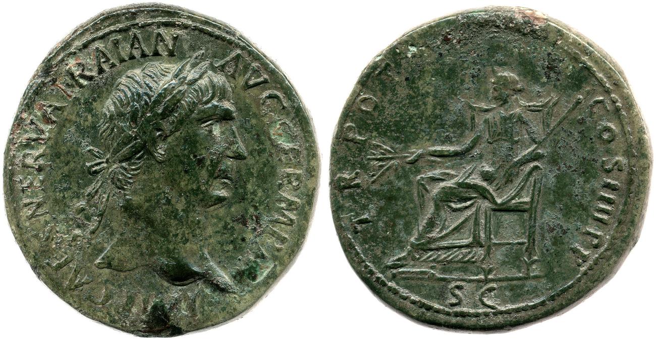 аверс RIC II Trajan 432