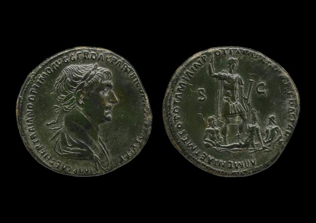 RIC II Trajan 642, реверс, bm