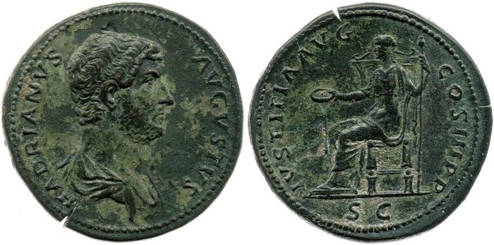 реверс RIC II, Part 3 (second edition) Hadrian 1220
