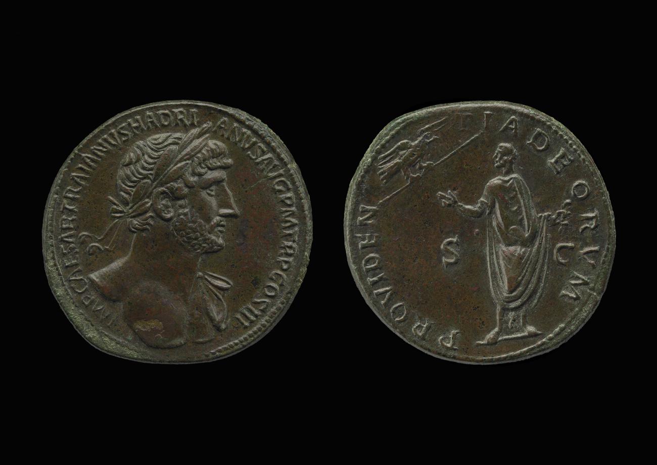 obverse RIC II, Part 3 (second edition) Hadrian 260