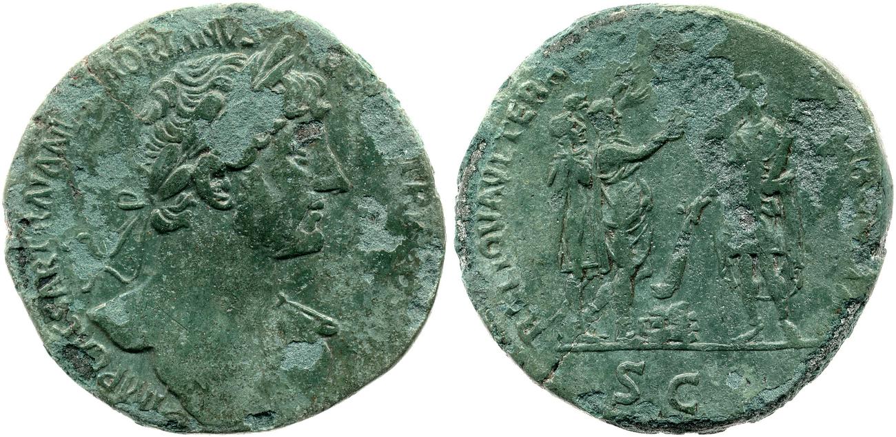 obverse RIC II, Part 3 (second edition) Hadrian 264