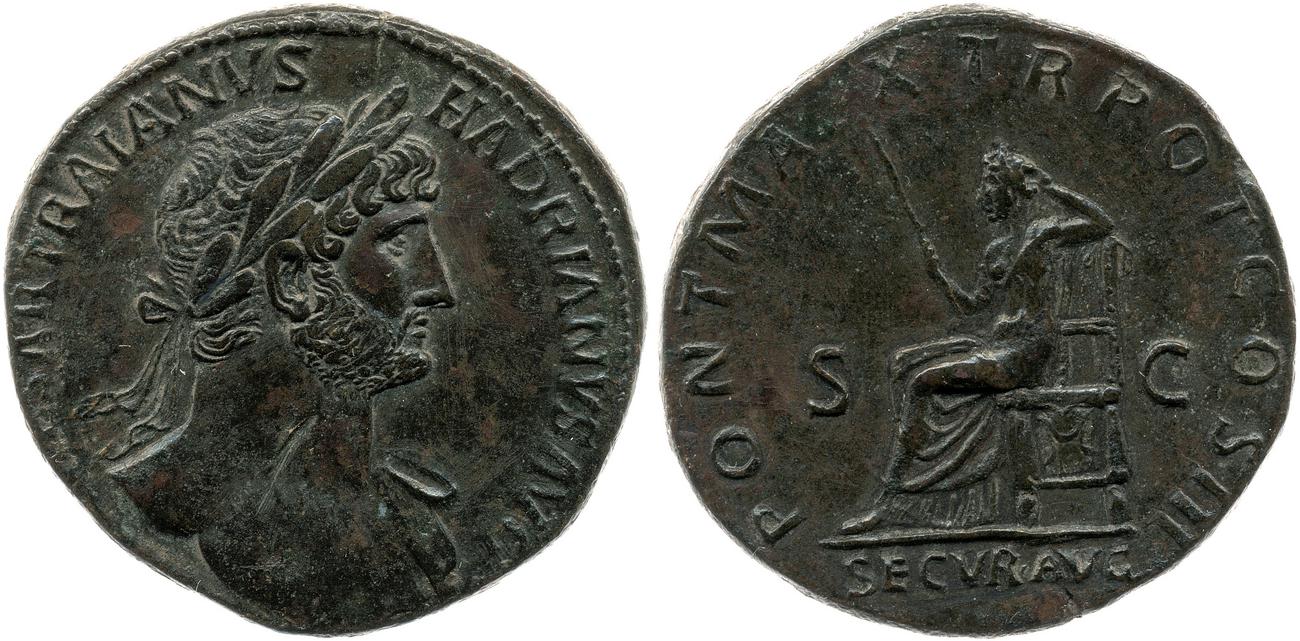 obverse RIC II, Part 3 (second edition) Hadrian 239