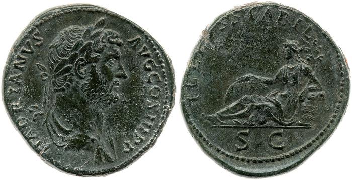 реверс RIC II, Part 3 (second edition) Hadrian 2176