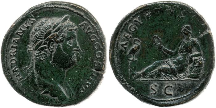reverse RIC II, Part 3 (second edition) Hadrian 1594