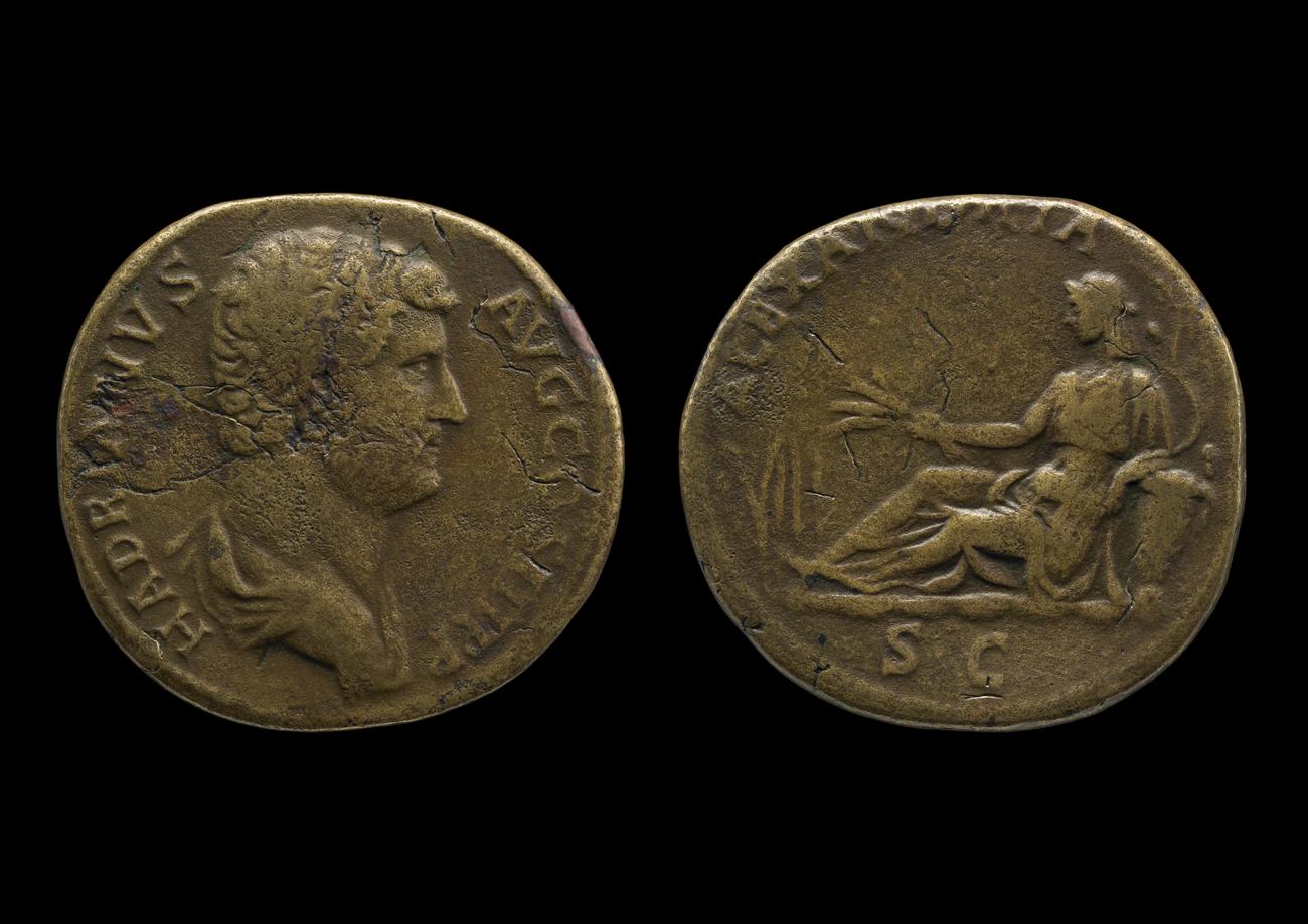 obverse RIC II, Part 3 (second edition) Hadrian 1621