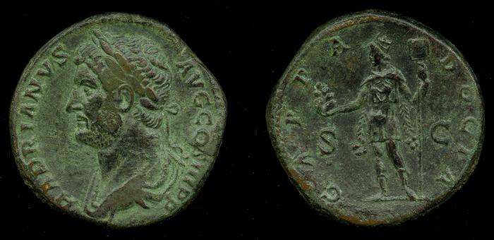 reverse RIC II, Part 3 (second edition) Hadrian 1638