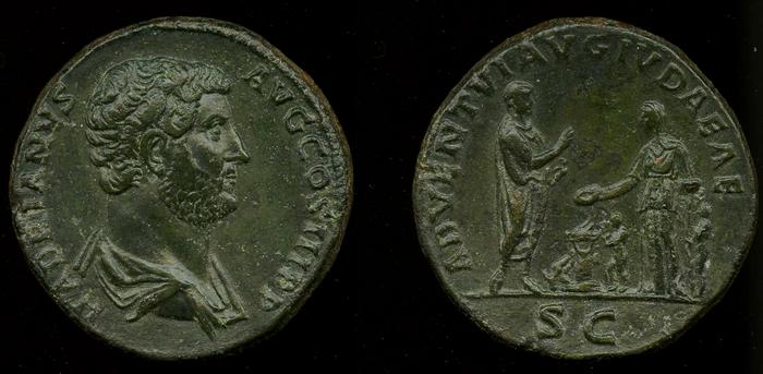 реверс RIC II, Part 3 (second edition) Hadrian 1769
