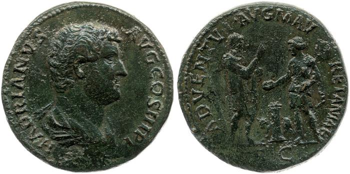 reverse RIC II, Part 3 (second edition) Hadrian 1785