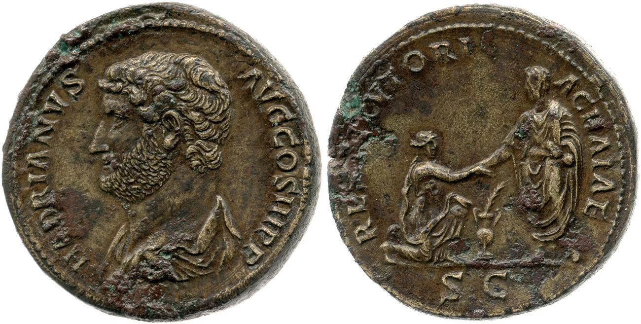 аверс RIC II, Part 3 (second edition) Hadrian 1805