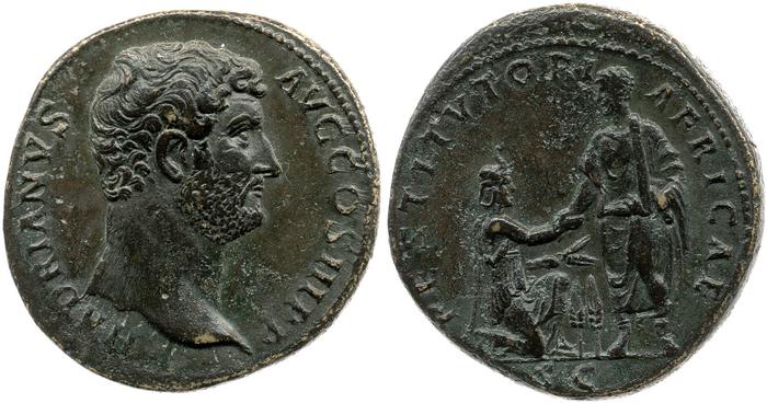 реверс RIC II, Part 3 (second edition) Hadrian 1813