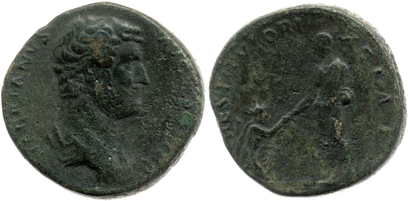 obverse RIC II, Part 3 (second edition) Hadrian 1830