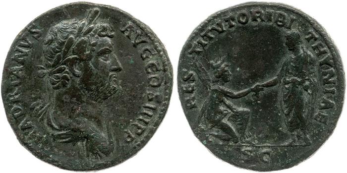 реверс RIC II, Part 3 (second edition) Hadrian 1840