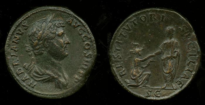 реверс RIC II, Part 3 (second edition) Hadrian 1895